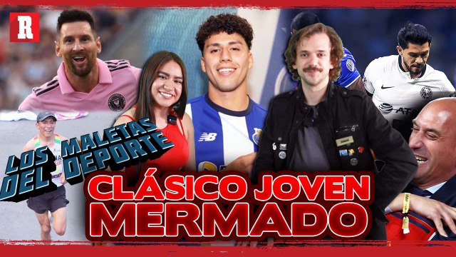 CLÁSICO JOVEN cerca, debut de MESSI, Checo NO DA UNA, MEXICANOS en EUROPA | Los Becarios del Deporte
