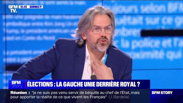 Aymeric Caron (LFI): On était ravi que Ségolène Royal soutienne Jean-Luc Mélenchon à la présidentielle mais de là à en faire une tête de liste aux européennes