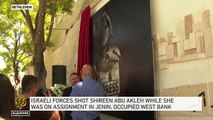 Shireen Abu Akleh memorial mural unveiled in Bethlehem