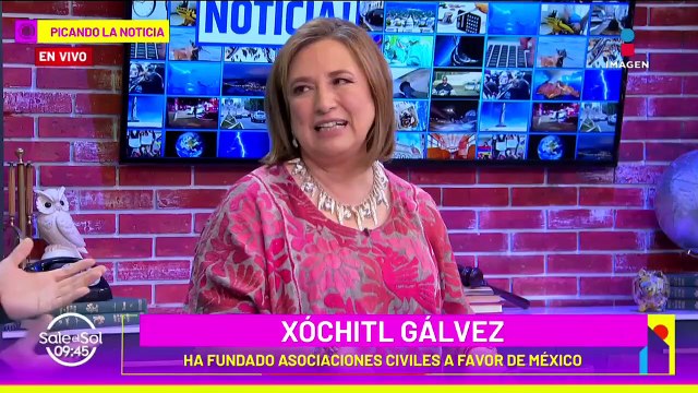 Xóchitl Gálvez nos habla de sus propuestas como aspirante a candidata a la Presidencia