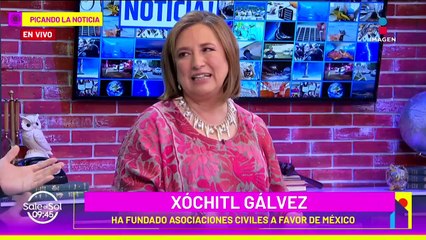 Xóchitl Gálvez nos habla de sus propuestas como aspirante a candidata a la Presidencia