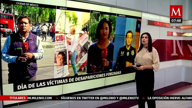 Se movilizan colectivos en Reynosa por el Día Internacional de las Víctimas de Desaparición Forzada