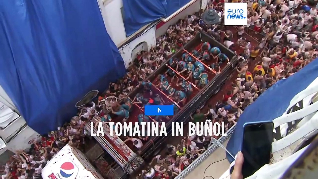 La Tomatina: Absurde Lebensmittelverschwendung in Spanien