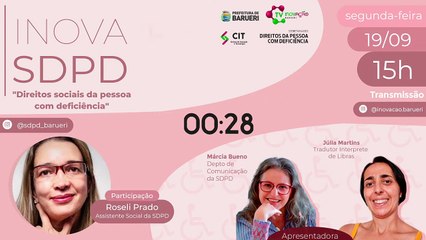 INOVA SDPD_ “Direitos sociais da pessoa com deficiência_