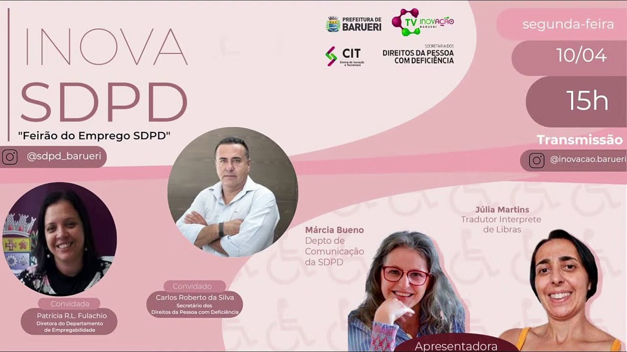 INOVA SDPD_ “Feirão do Emprego SDPD_