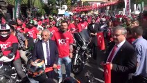 Zafer Bayramı'nda Kocatepe'ye '100. Yıl Motosiklet Sürüşü'