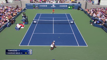 Townsend - Haddad Maia - Les temps forts du match - US Open