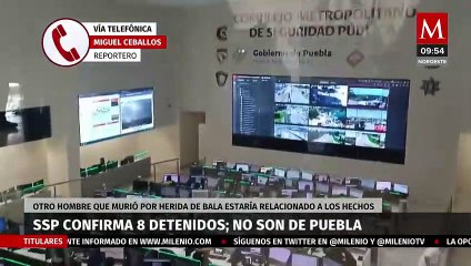 SSP confirma 8 detenidos por balacera en Xoxtla, ninguno es de Puebla