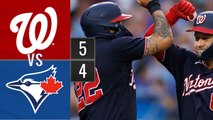 Resumen Nacionales de Washington vs Azulejos de Toronto / MLB 29-08-2023