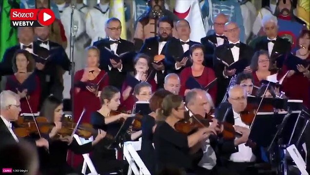 Cumhuriyet’in 100. yılına özel marş ilk kez seslendirildi