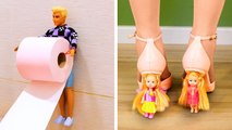 Fantastiques créations et astuces pour poupées. Créations de Barbie pour la décoration de la maison