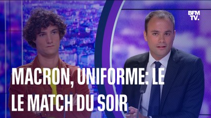 Macron, uniforme, Darmanin: le match du soir entre Charles Consigny et Pablo Pillaud-Vivien