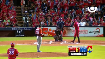 Maquinaria Roja de los "Dantos" en una final más del Campeonato Germán Pomares Ordoñez