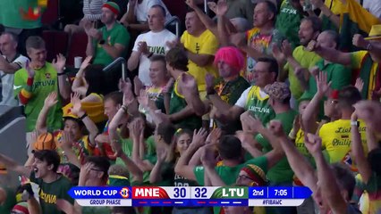 Montenegro  vs Lithuania FIBA Basketball World Cup 2023