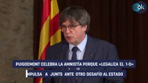 Puigdemont celebra la amnistía porque «legaliza el 1-O» e impulsa a Junts ante otro desafío al Estado