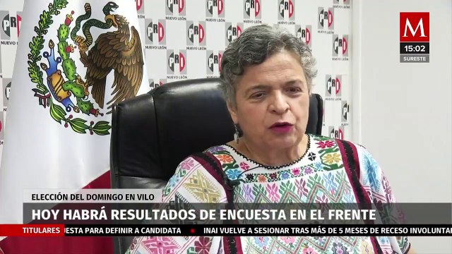Xóchitl Gálvez aventaja en encuesta para elegir candidata del Frente Amplio por México