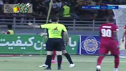 خلاصه بازی فولاد و پرسپولیس