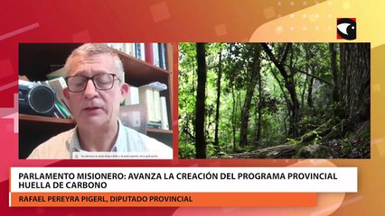 Parlamento Misionero Avanza la creación del Programa Provincial Huella de Carbono