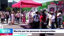 Colectivos marchan por personas desaparecidas