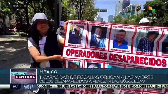En México tienen lugar movilizaciones por el Día Mundial contra la Desaparición Forzada