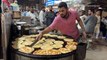 PITAI PARATHA - Crushed Butter Parotta - Soft Layered Lachha Paratha + Milk Tea. Street Food Karachi