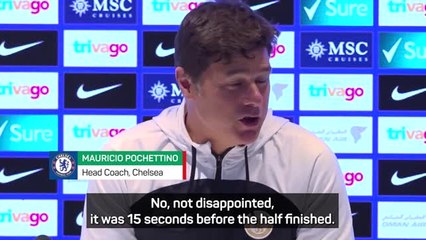 'I just needed the toilet!' - Pochettino explains fleeing Chelsea touchline