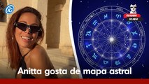 Resenha do MEIA: Anitta revela que pede mapa astral dos contatinhos