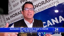 Plan ‘Bukele’: alcalde de Los Olivos y SMP a favor de la estrategia en sus distritos
