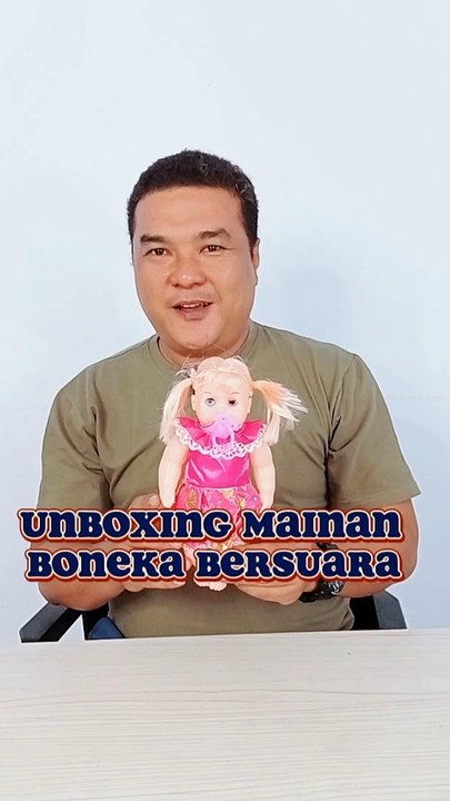 Mainan boneka bersuara - mainan boneka lucu - mainan boneka susan #short
