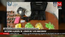 Detienen a Jesús Eduardo Herrero Mejía, líder de Los Maceros en Coyoacán