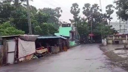 విశాఖ జిల్లా: దంచి కొడుతున్న భారీ వర్షం