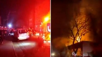 Footage shows deadly fire raging at Johannesburg multi-storey building
