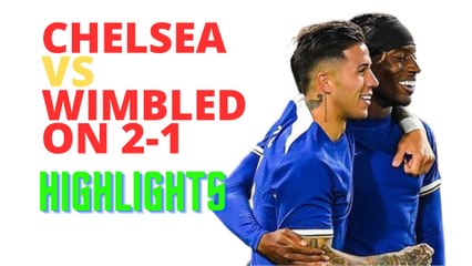 Football Video: Chelsea vs Wimbledon 2-1 Highlights #Chelsea .