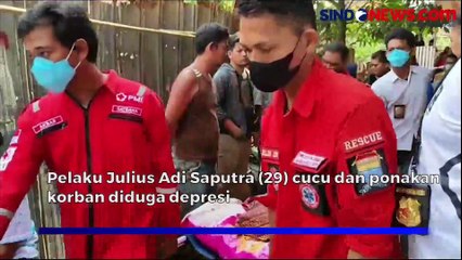 Download Video: Sadis! Pria Lempar Nenek dari Lantai 2 dan Bacok Bibi hingga Tewas di Palembang