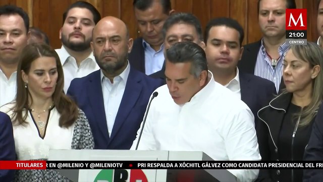 PRI brinda respaldo a Xóchitl Gálvez como candidata presidencial del Frente Amplio por México