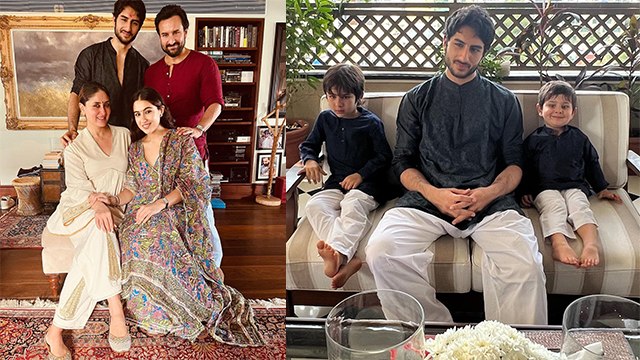 Raksha Bandhan 2023 : Sara Ali khan Brother Ibrahim, Taimur, Jeh को Rakhi Tie, Full Family Post
