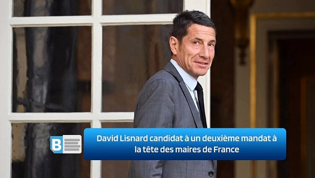 David Lisnard candidat à un deuxième mandat à la tête des maires de France