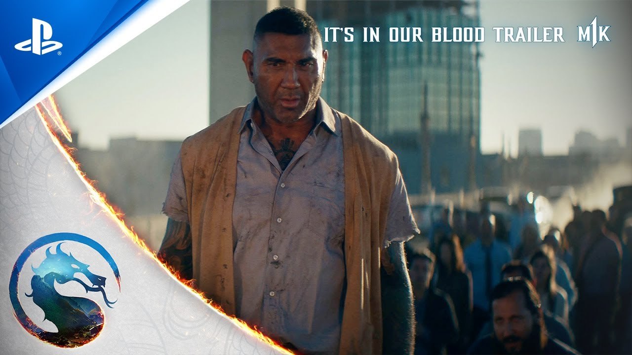 Mortal Kombat 1 - It’s In Our Blood Trailer ft. Dave Bautista | PS5 Games