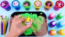 Satisfying Video DIY How to make Rainbow Lollipop Slime Baby Shark Slime NumberBlocks Cutting ASMR (2)