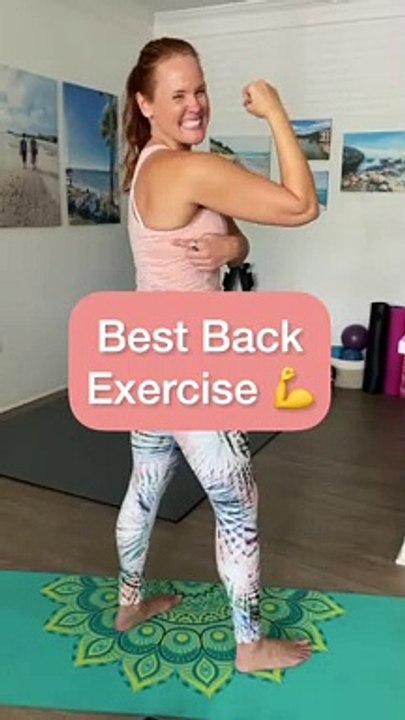 Best Back Exercise for Women at Home