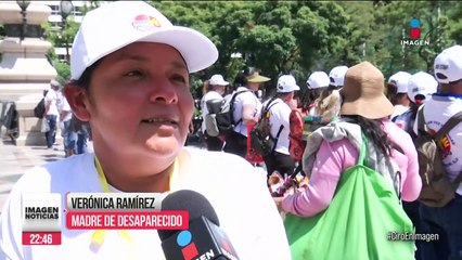 Download Video: Familiares de personas desaparecidas marchan en varias ciudades de México