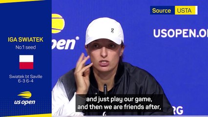 Swiatek ready to put friendship aside ahead for Juvan match