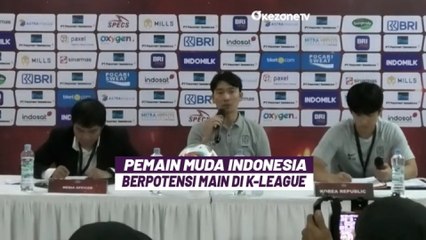 Pelatih Korea Selatan U-17 Yakin Pemain Timnas Indonesia U-17 Bisa Bermain di K-League
