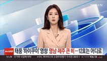 중국 향하는 11호 '하이쿠이'…12호 태풍은 어디로