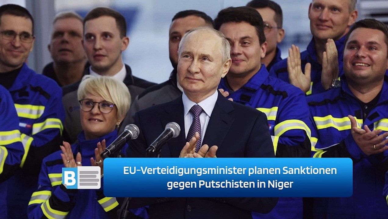 EU-Verteidigungsminister planen Sanktionen gegen Putschisten in Niger