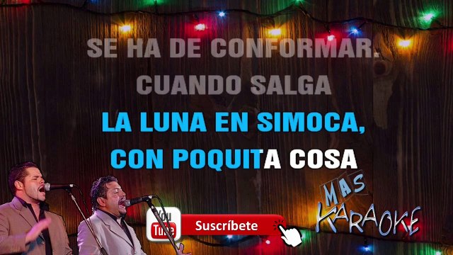 DE SIMOCA - Los Guaraníes (karaoke)