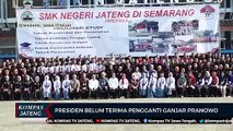 Presiden Jokowi Belum Terima Pengganti Ganjar Pranowo
