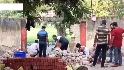 गया: एसएसपी आवास की चहारदीवारी तोड़ अंदर घुसी कार, सुरक्षाकर्मियों में मचा हड़कंप