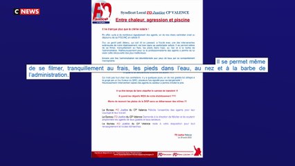 Prison de Valence - Un détenu publie une vidéo sur les réseaux sociaux montrant qu'il s'est installé une piscine gonflable dans sa cellule provoquant la colère des autorités !