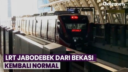Sempat Alami Gangguan, Jadwal Perjalanan LRT Jabodebek dari Bekasi Kembali Normal
